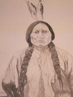 American Indian - Chief - Pencil